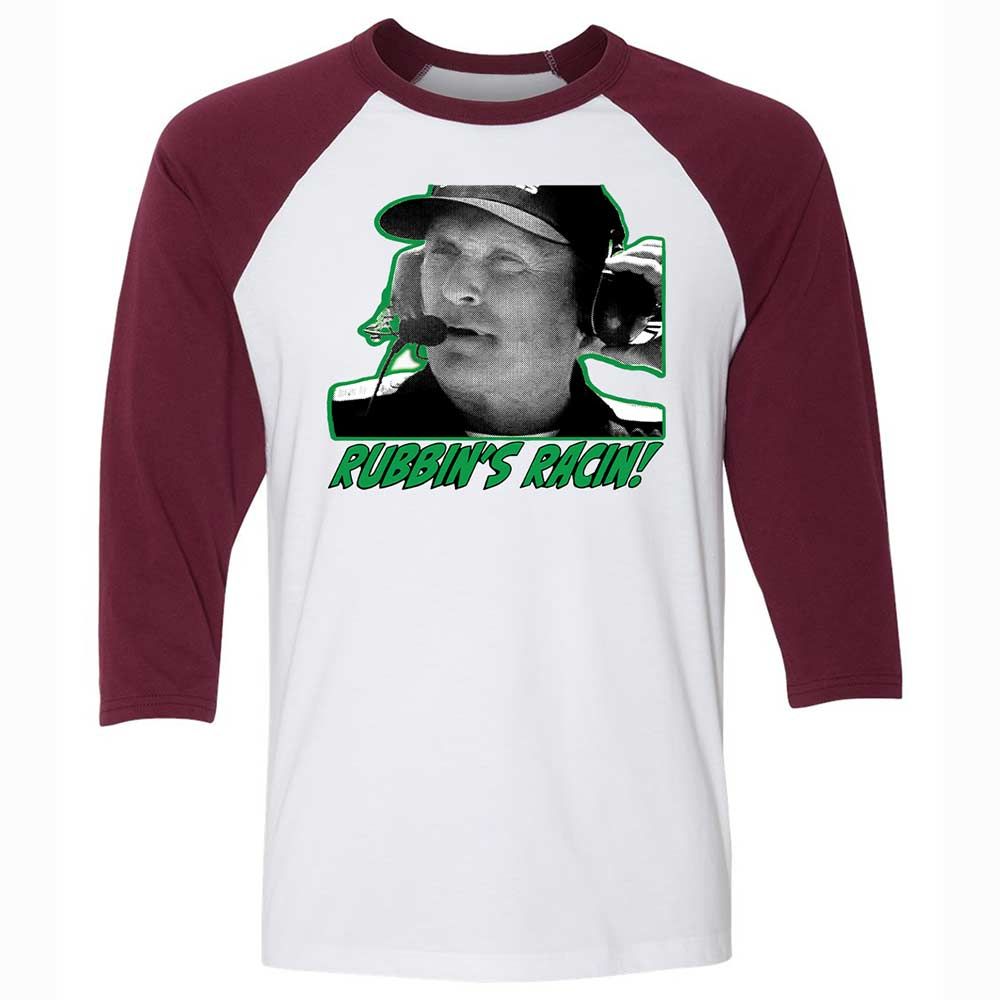 Rubbing is racing, son - White/Maroon - 7