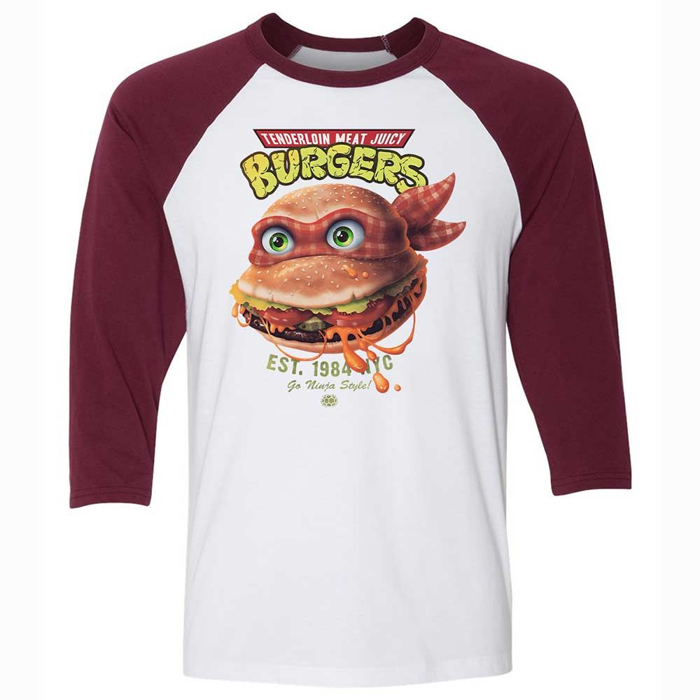 Burgers Raph - White/Maroon - 7