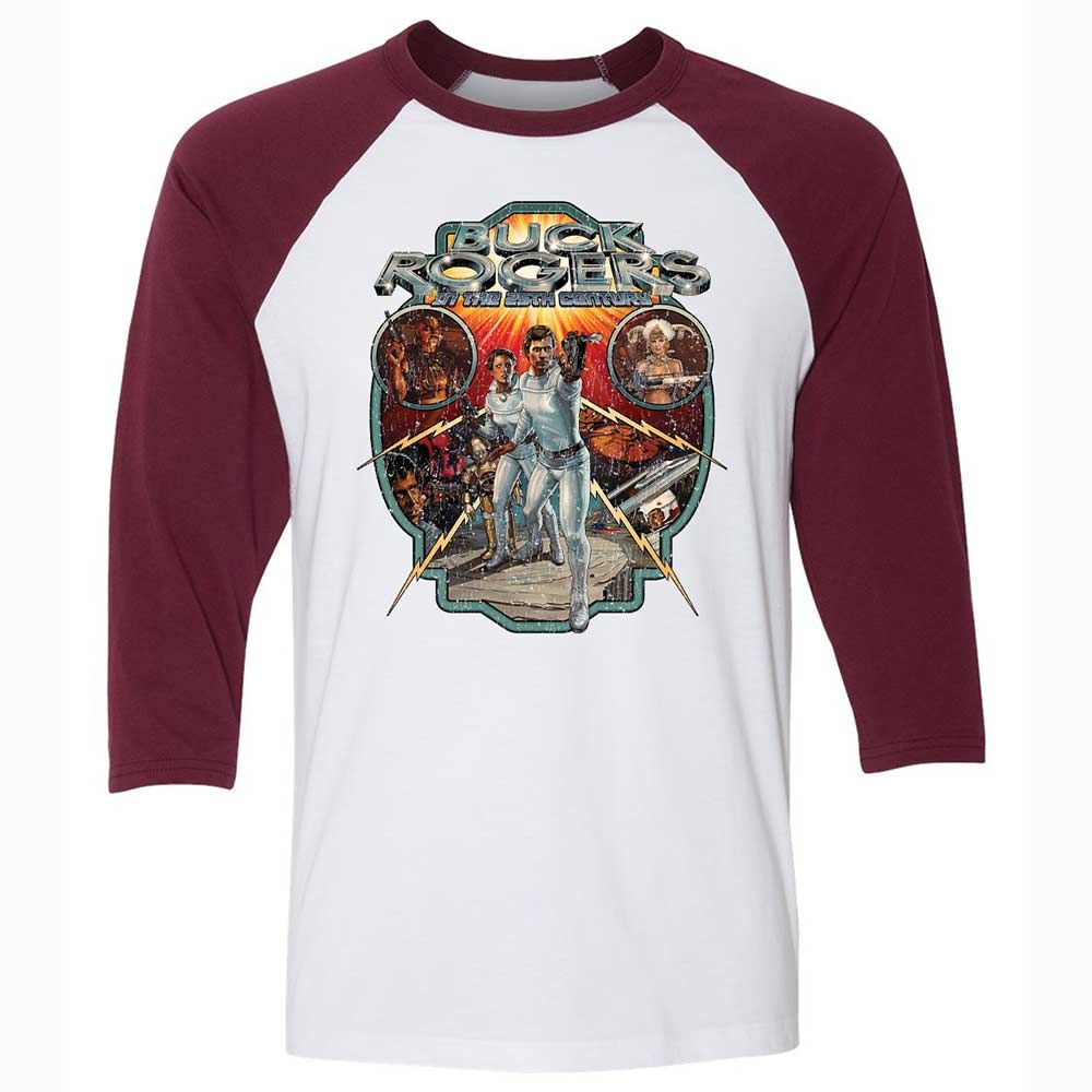 Buck Rogers - White/Maroon - 7
