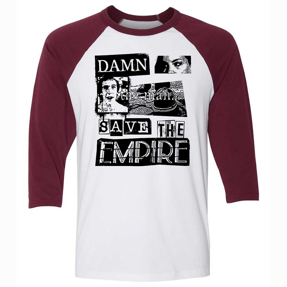 Damn the man. Save the empire - White/Maroon - 7