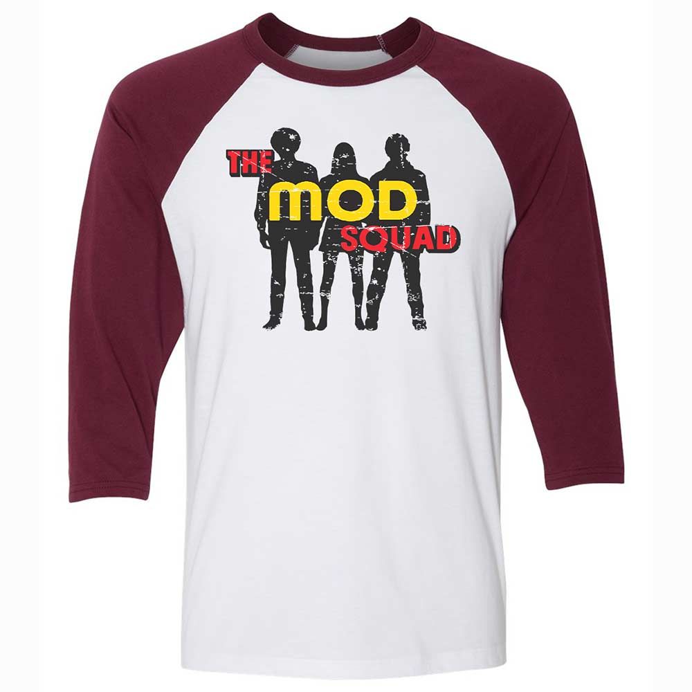 Unisex 3/4 Baseball Tee - C11N9ERS - White/Maroon - 7