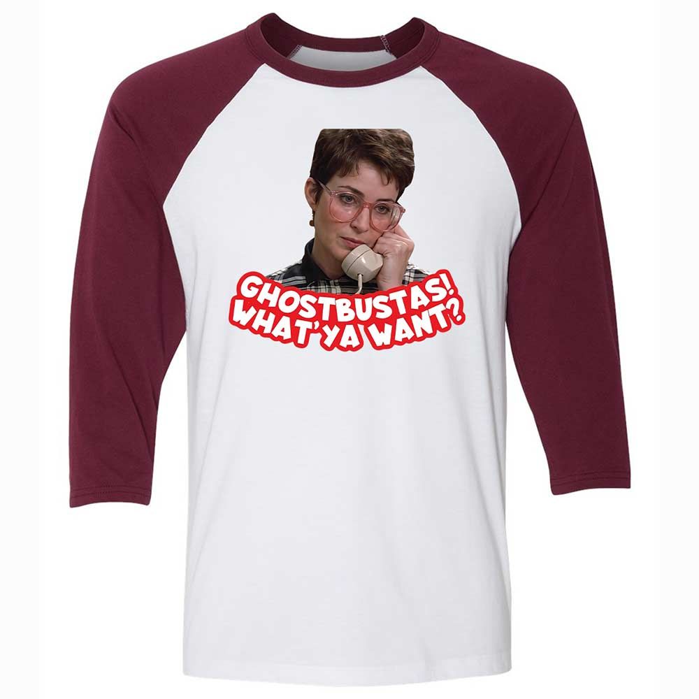 Unisex 3/4 Baseball Tee - GY5ZHZWZ - White/Maroon - 7