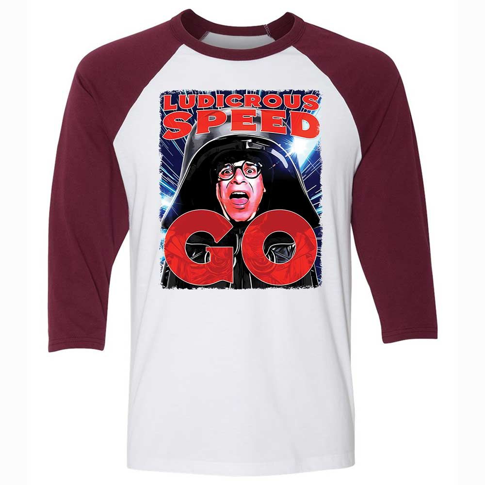 Ludicrous Speeds Go - White/Maroon - 7