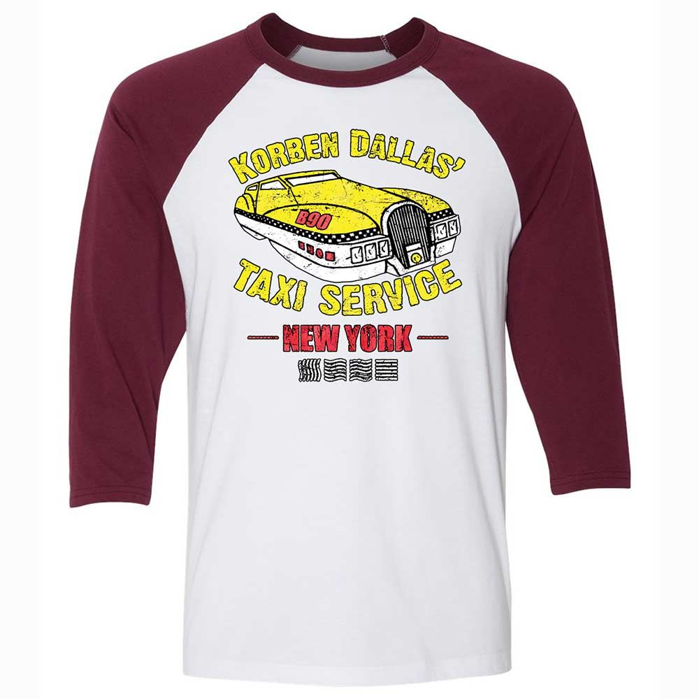 Unisex 3/4 Baseball Tee - 27J2UZTE - White/Maroon - 7