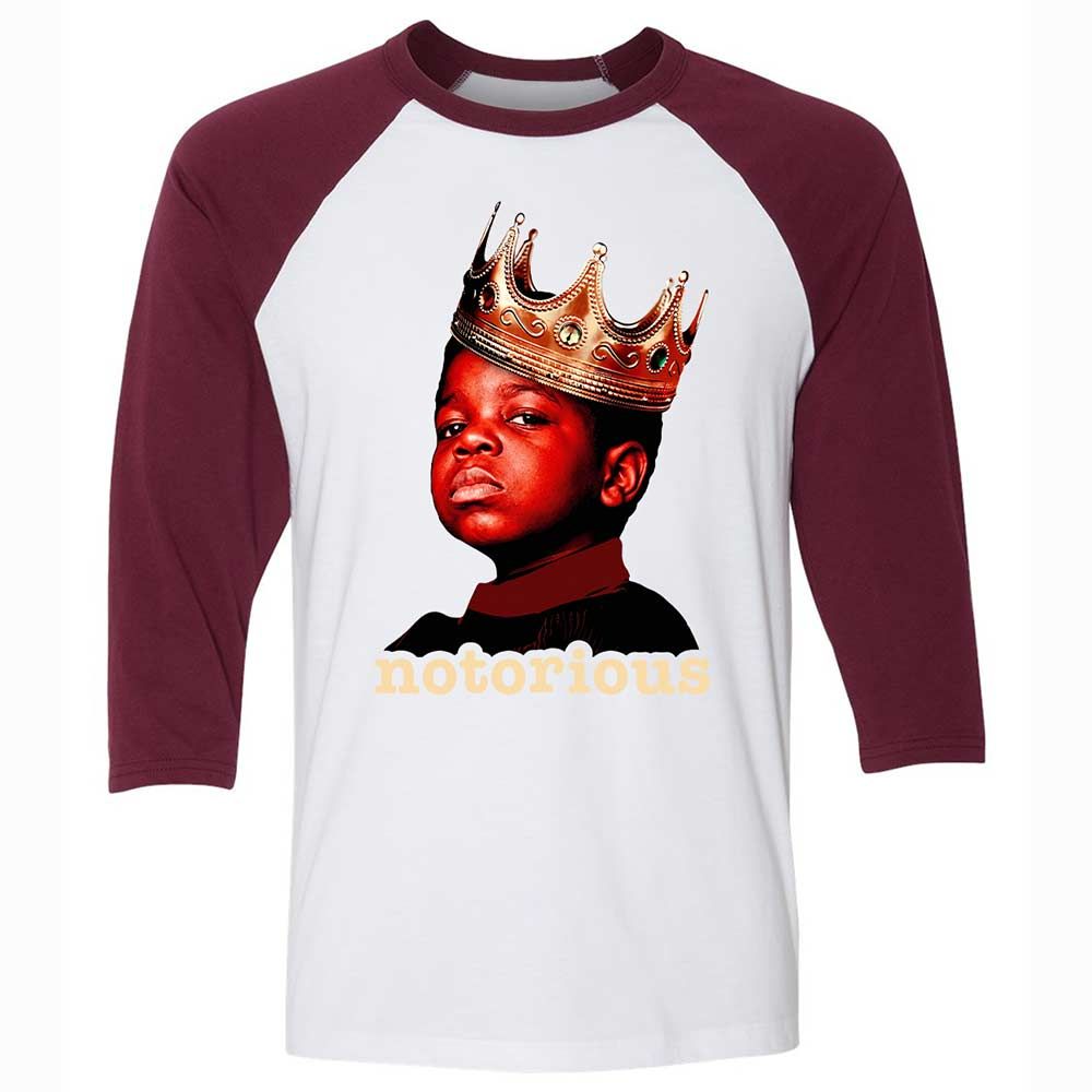 Biggie Smalls Crown - White/Maroon - 7