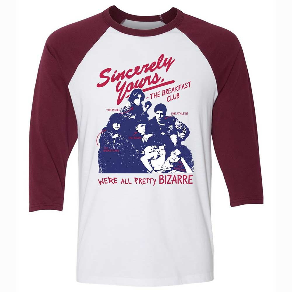 We're all pretty bizarre - White/Maroon - 7