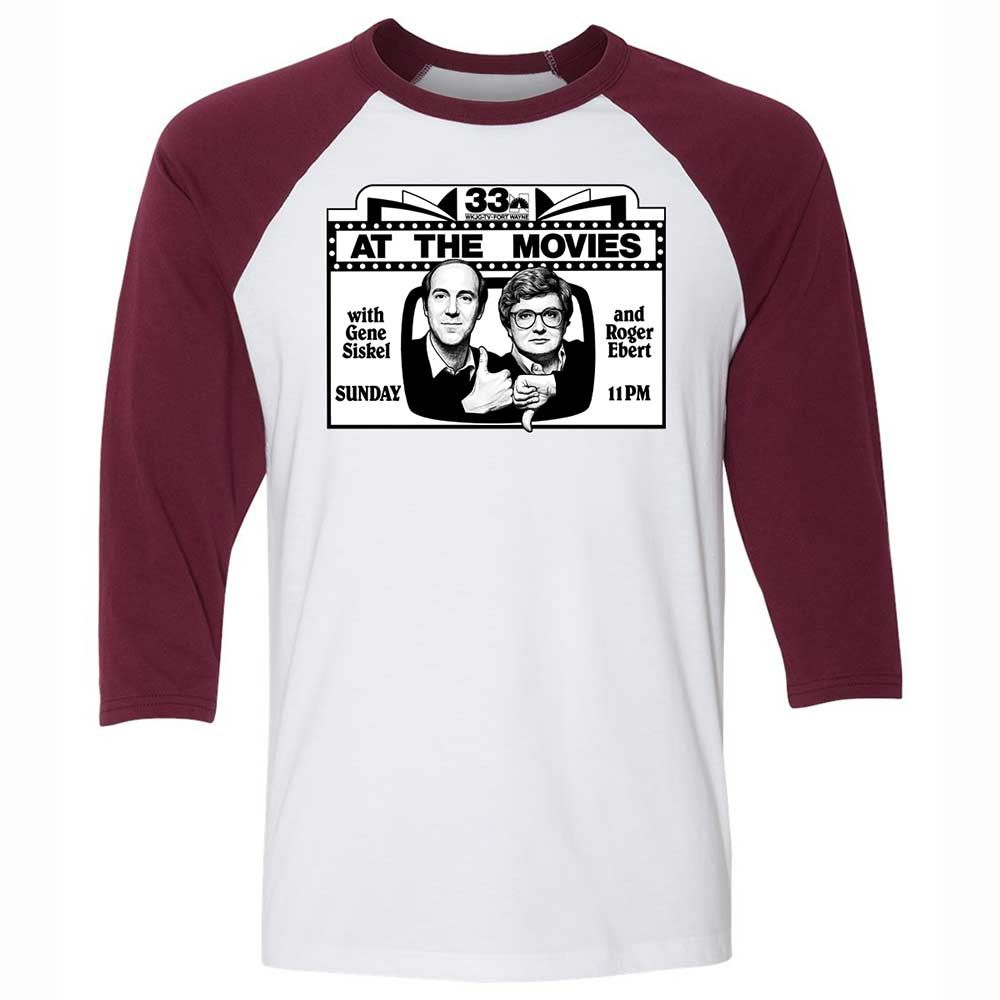 Unisex 3/4 Baseball Tee - RUYAHX79 - White/Maroon - 7
