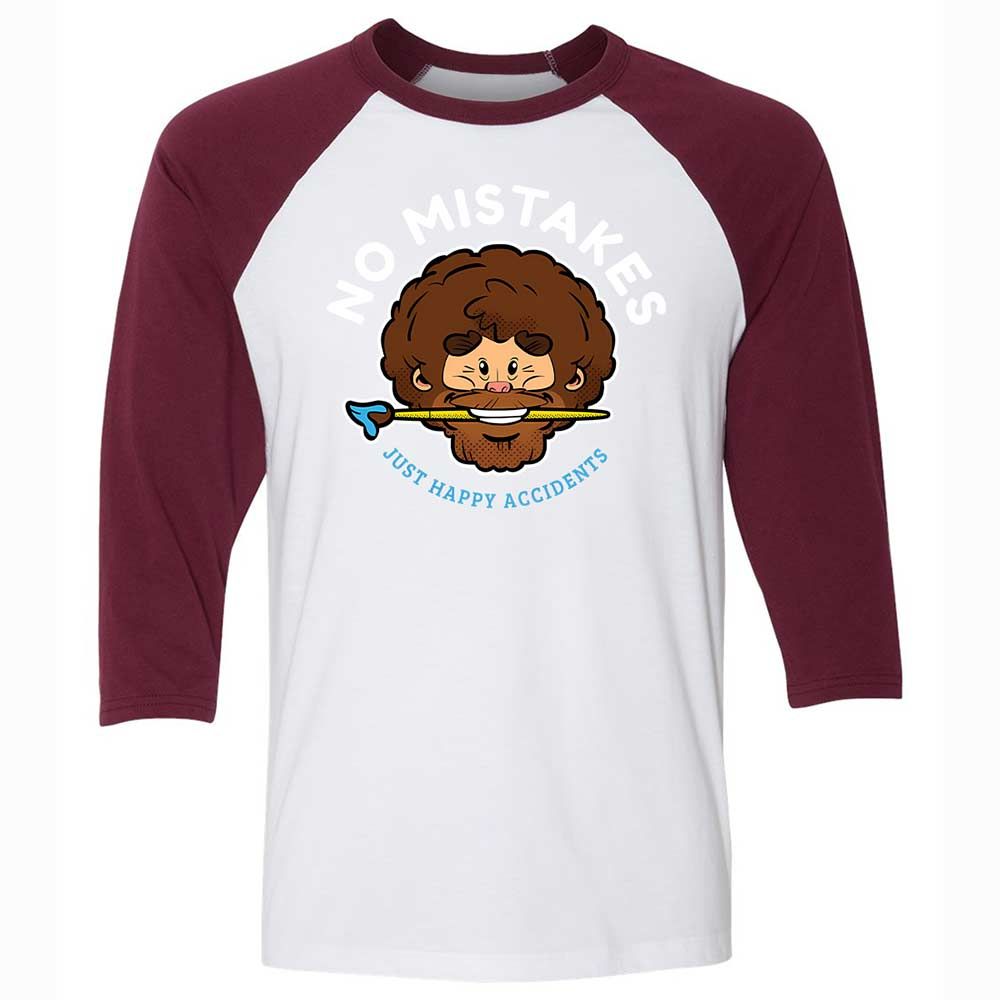 No mistakes - White/Maroon - 7