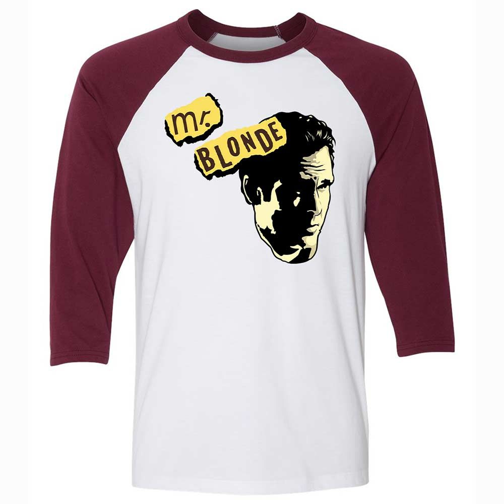 Mr. Blonde - White/Maroon - 7
