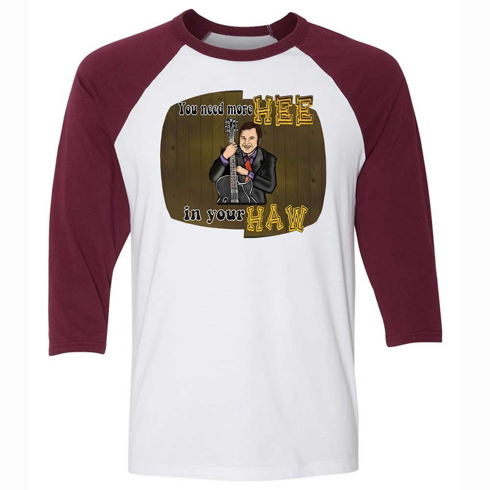 Unisex 3/4 Baseball Tee - 7KDB7RMN - White/Maroon - 7