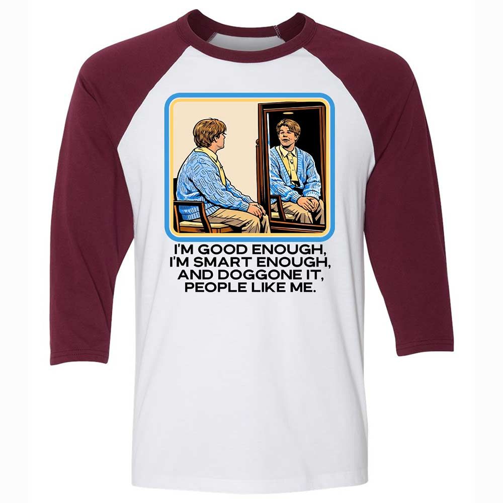 People Like Me - White/Maroon - 7