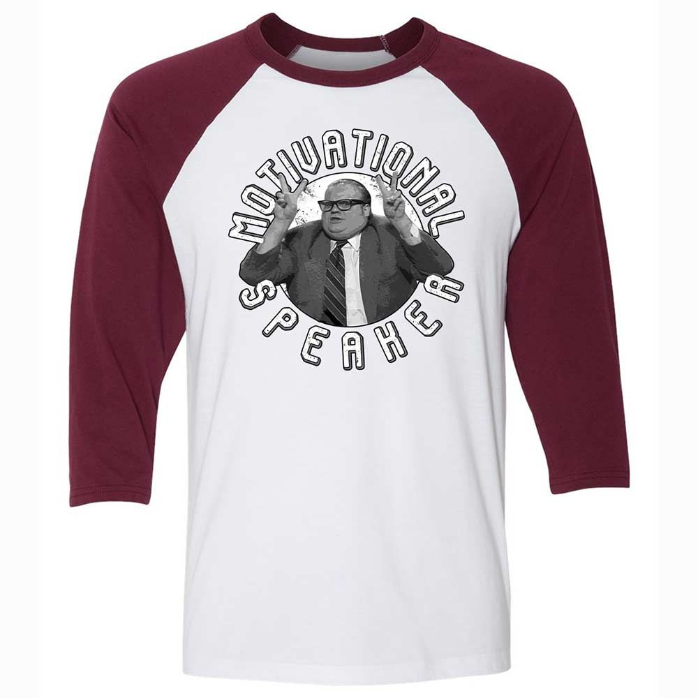 Motivational Speaker - White/Maroon - 7