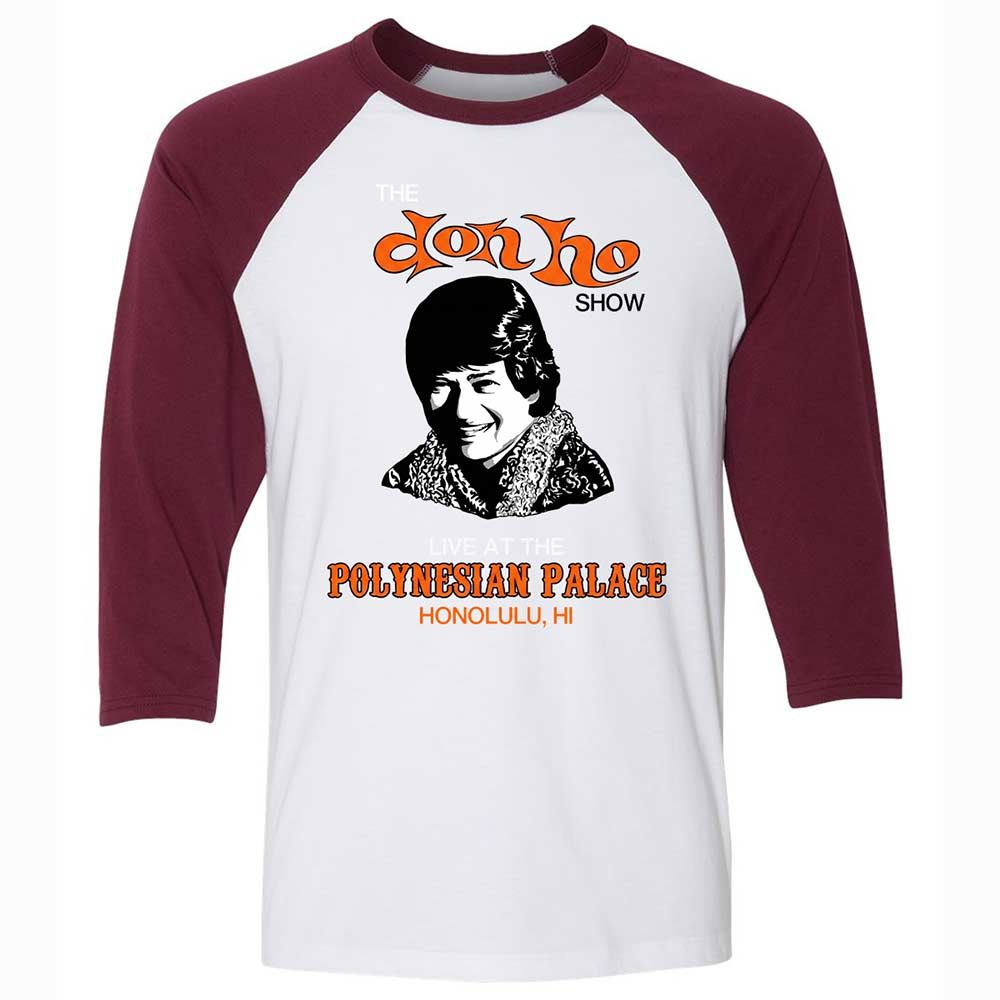 Unisex 3/4 Baseball Tee - 3DUG9C7A - White/Maroon - 7
