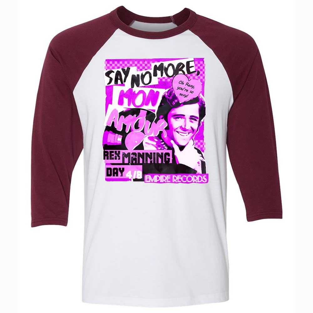 Say No More - White/Maroon - 7