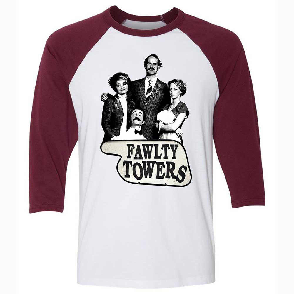 Basil Fawlty - White/Maroon - 7
