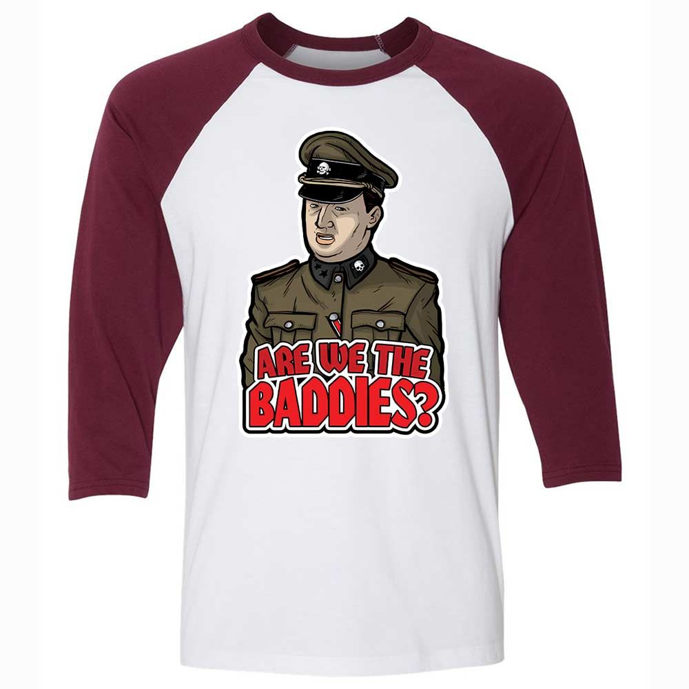 Unisex 3/4 Baseball Tee - DVV932QJ - White/Maroon - 7