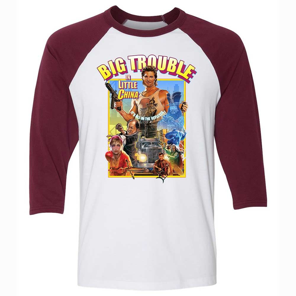 It's all in the reflexes - White/Maroon - 7