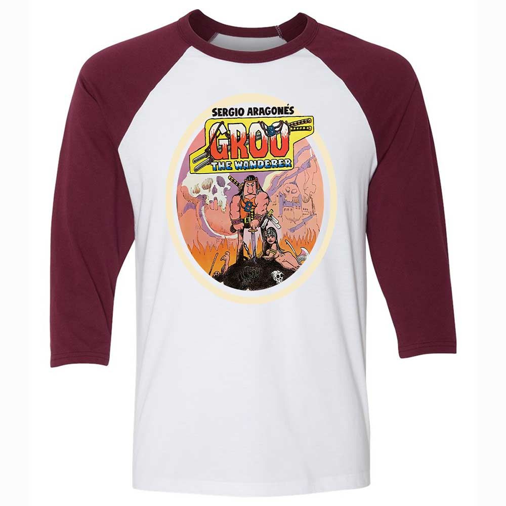 Groo the wanderer - White/Maroon - 7