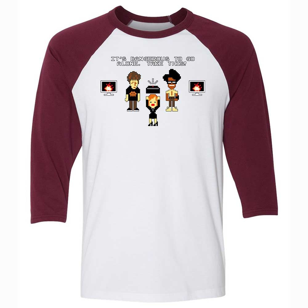 The Legend of Jen - White/Maroon - 7