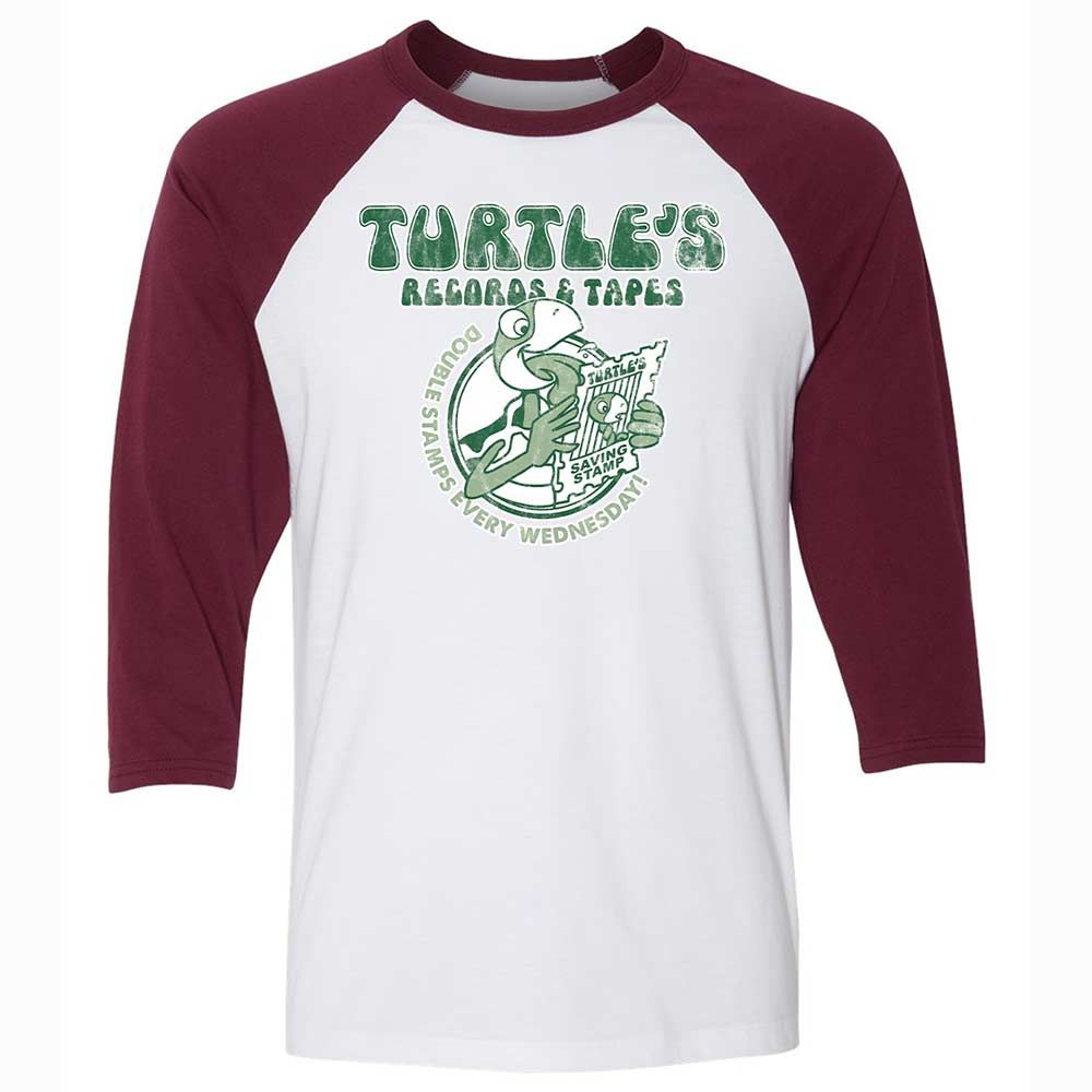 Turtle's Records and Tapes - White/Maroon - 7