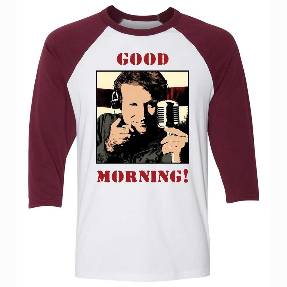 Good Morning! - White/Maroon - 7