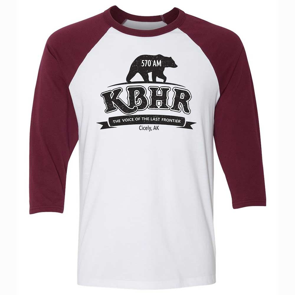 The Voice of the Last Frontier - White/Maroon - 7