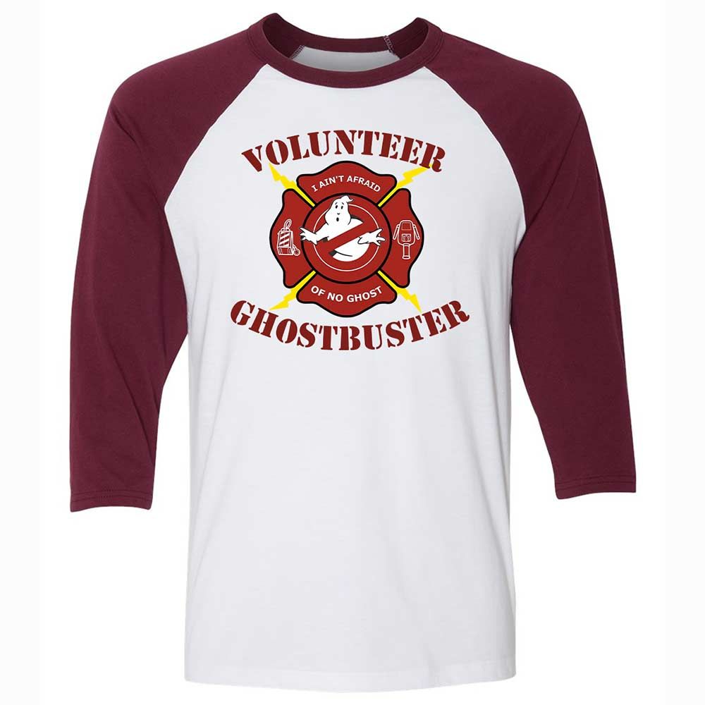 Unisex 3/4 Baseball Tee - 2T9V2XM6 - White/Maroon - 7