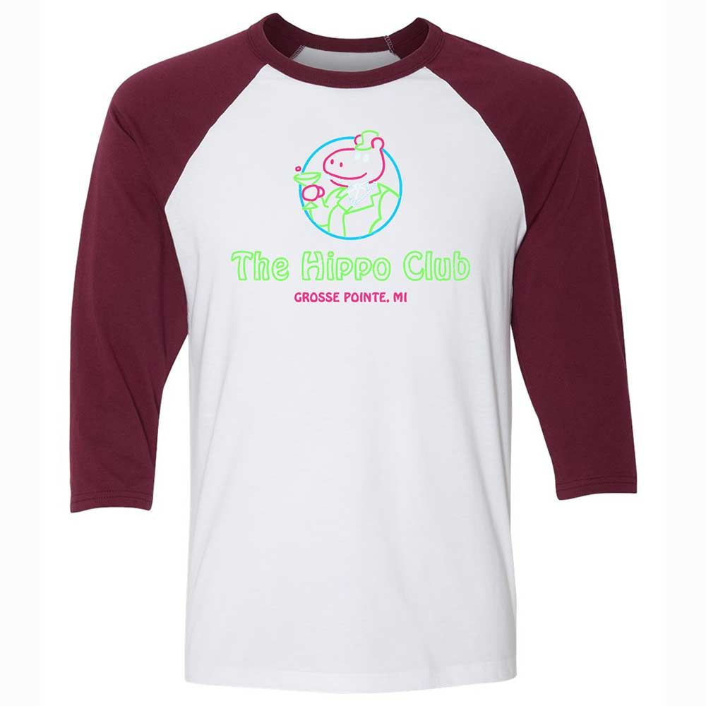 Hippo Club - White/Maroon - 7