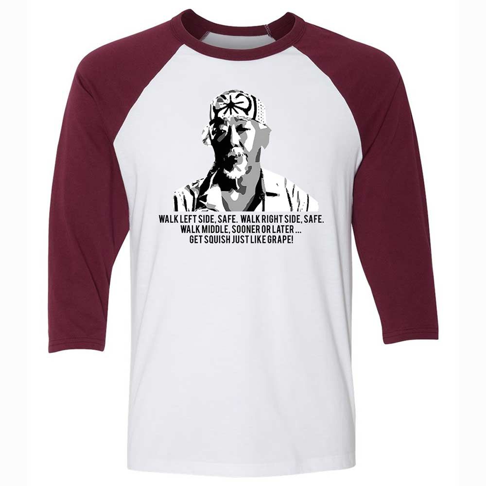 Mr. Miyagi - White/Maroon - 7