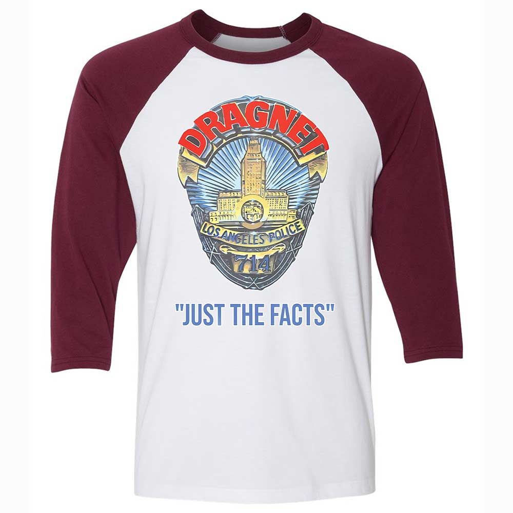 Just the Facts - White/Maroon - 7