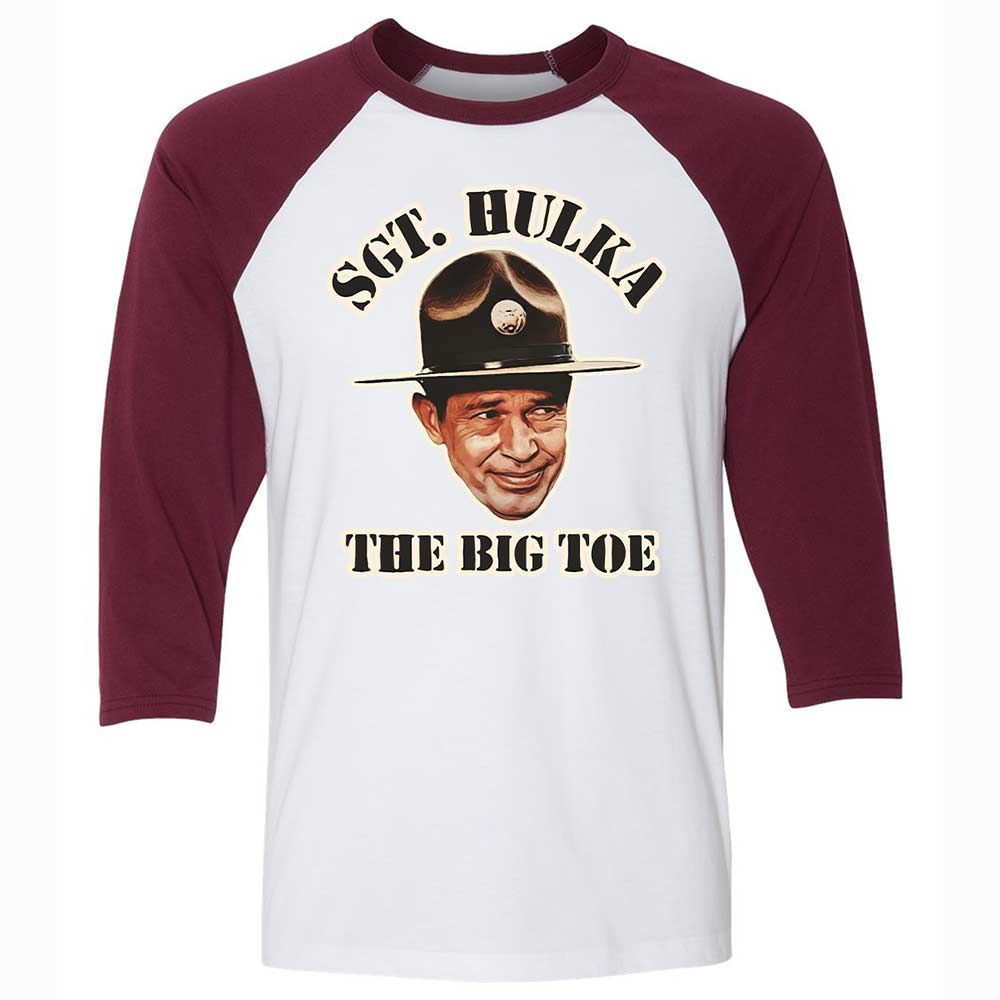Unisex 3/4 Baseball Tee - 75B4XA2D - White/Maroon - 7