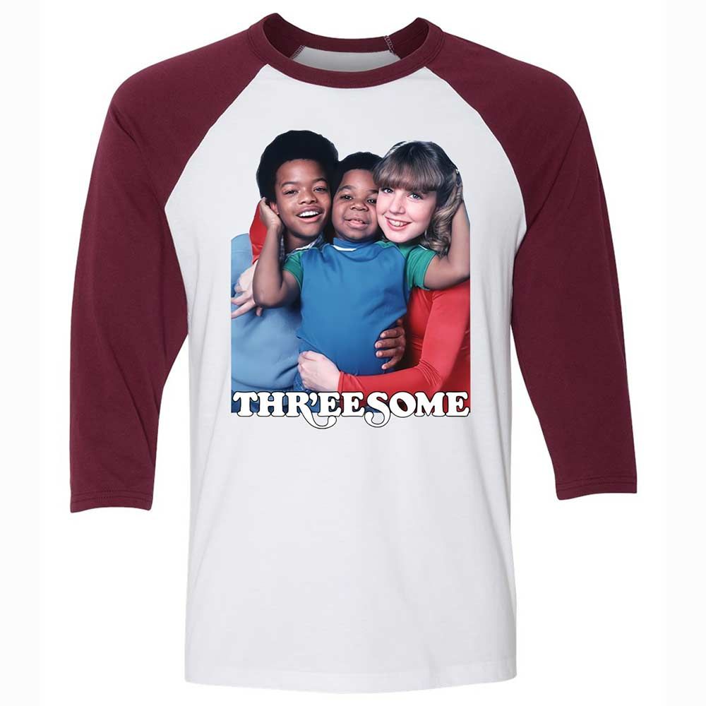 Threesome - White/Maroon - 7