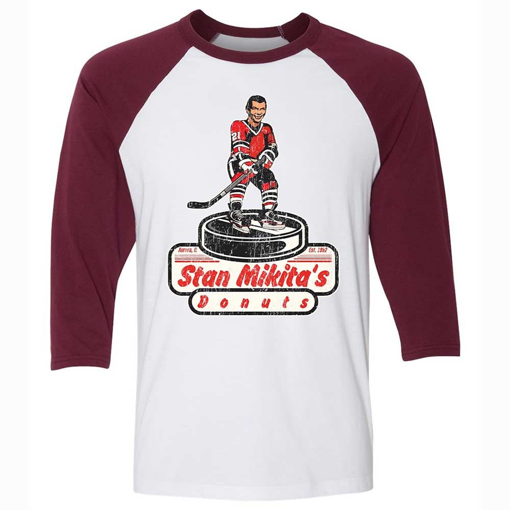Stan Mikita's Donuts - White/Maroon - 7