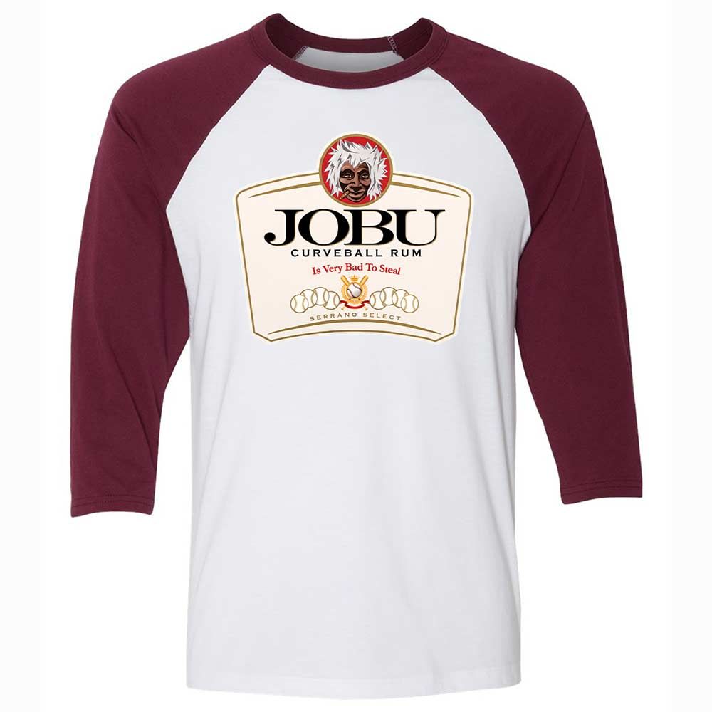 Unisex 3/4 Baseball Tee - 6XR5SKP3 - White/Maroon - 7