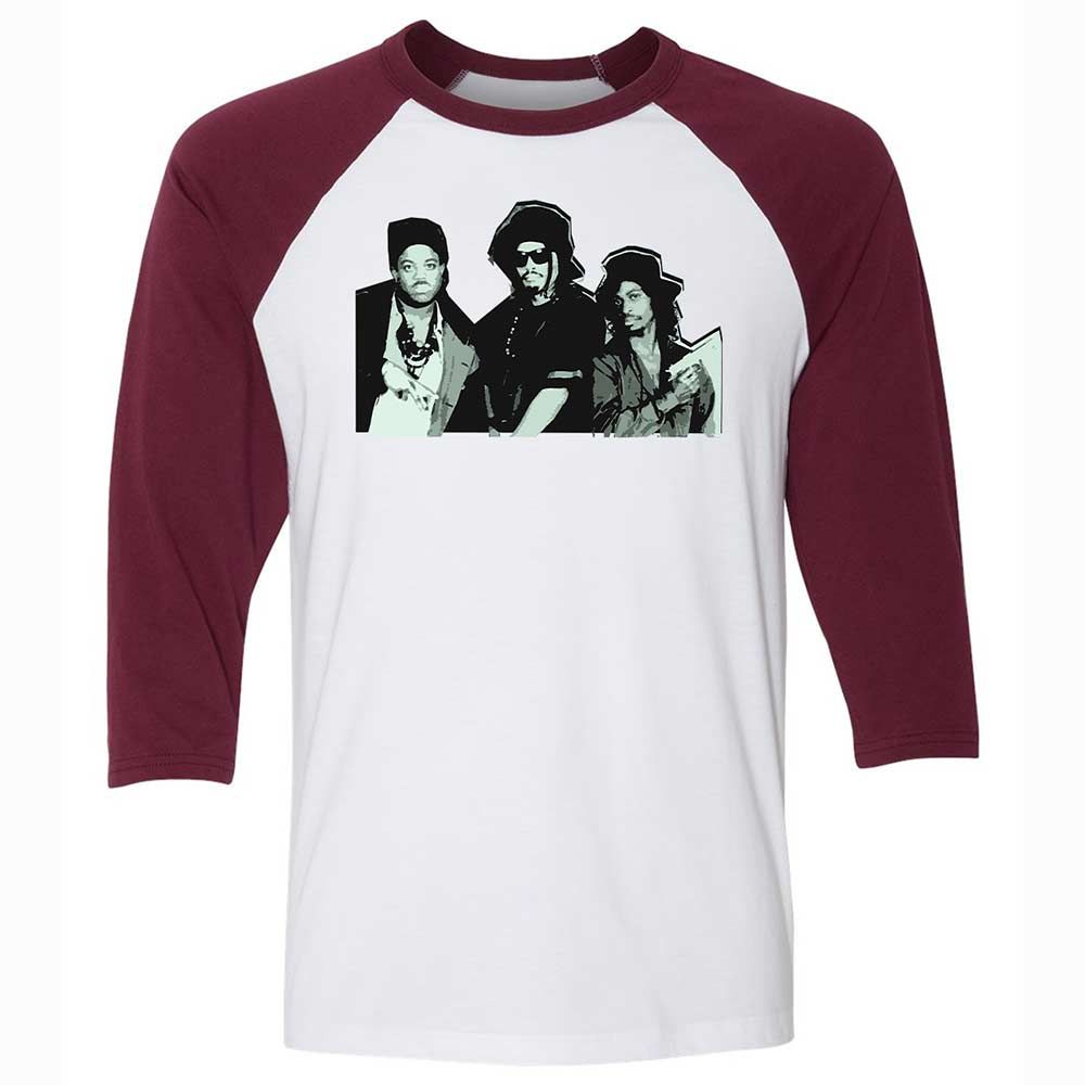N**gas With Hats - White/Maroon - 7