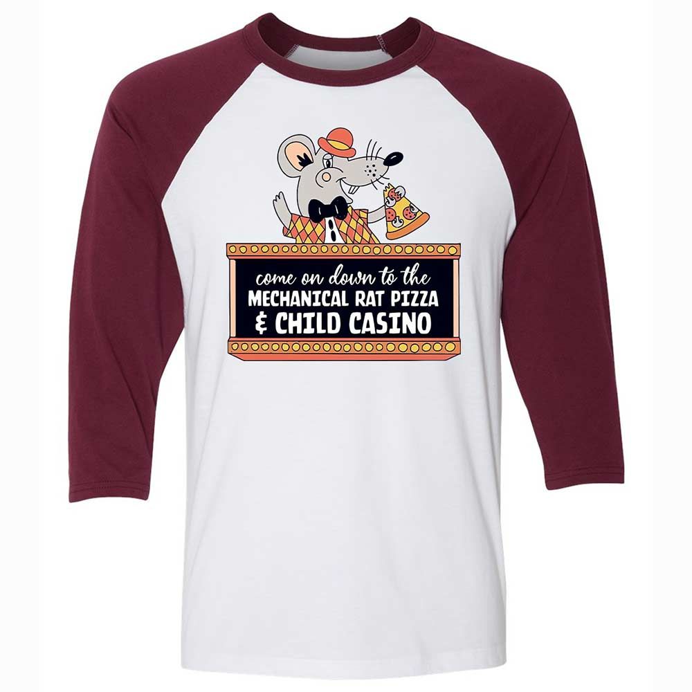 Child Casino - White/Maroon - 7