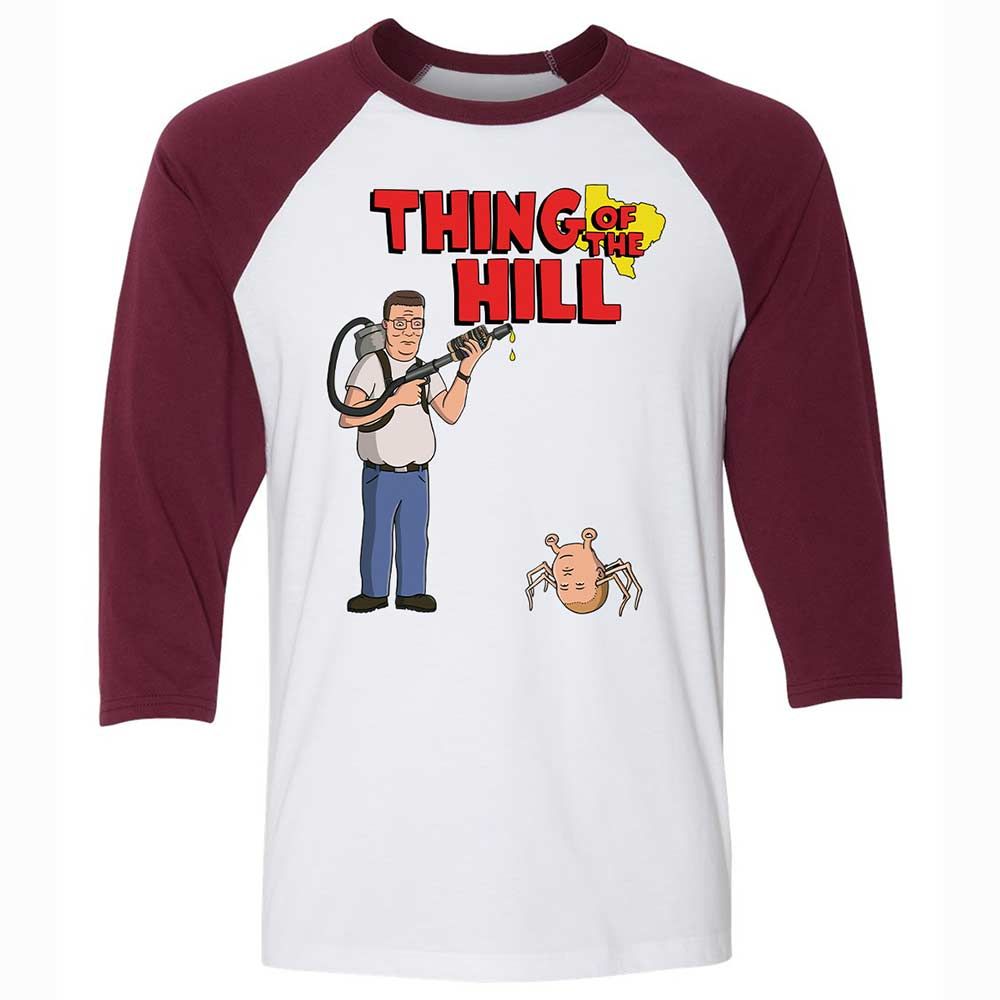 Thing of the Hill - White/Maroon - 7
