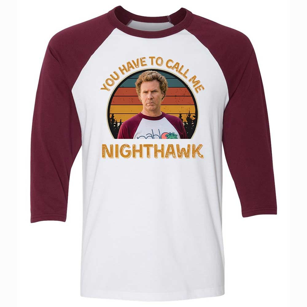 Unisex 3/4 Baseball Tee - PY5KLN9U - White/Maroon - 7