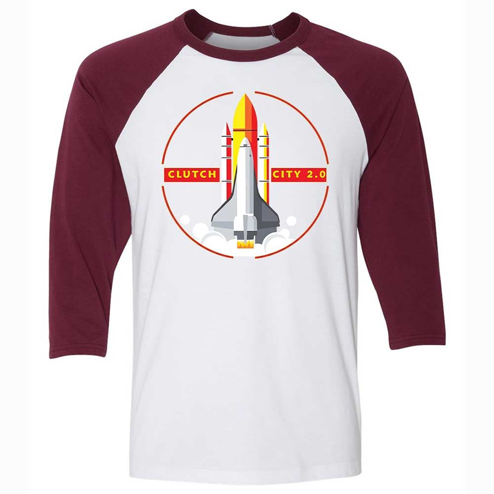 Clutch City - White/Maroon - 7