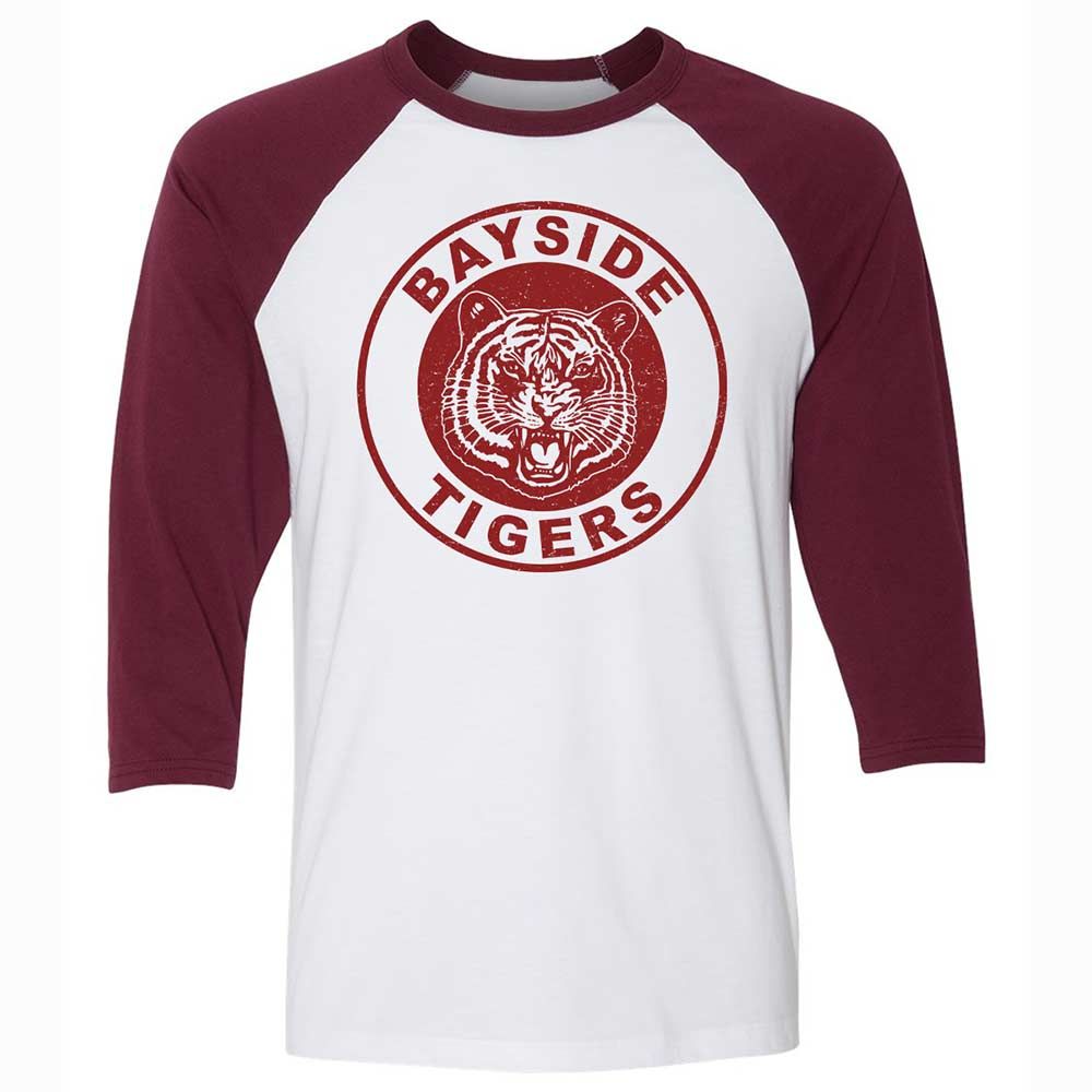 Bayside High School Tigers - White/Maroon - 7