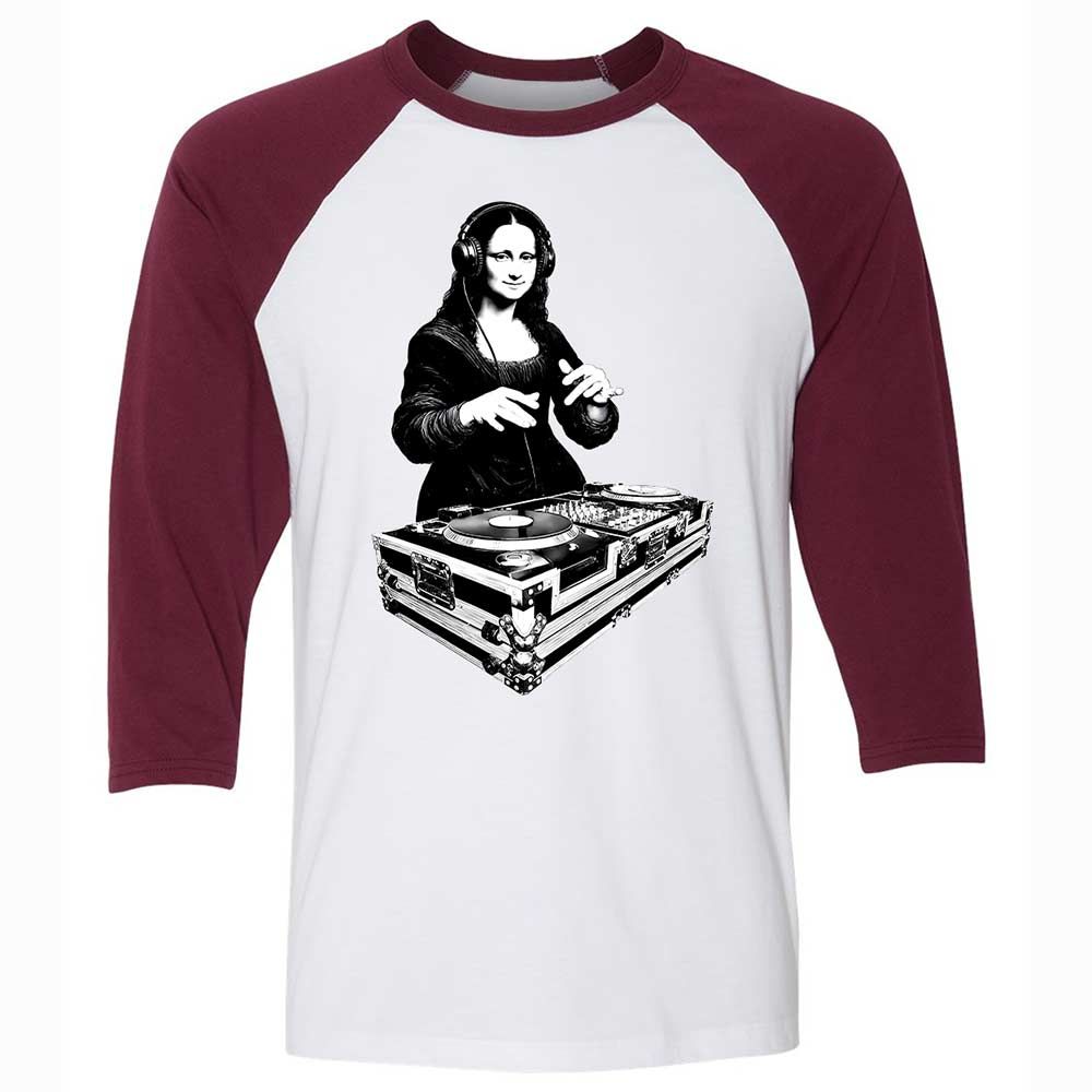 DJ Mona Lisa - White/Maroon - 7