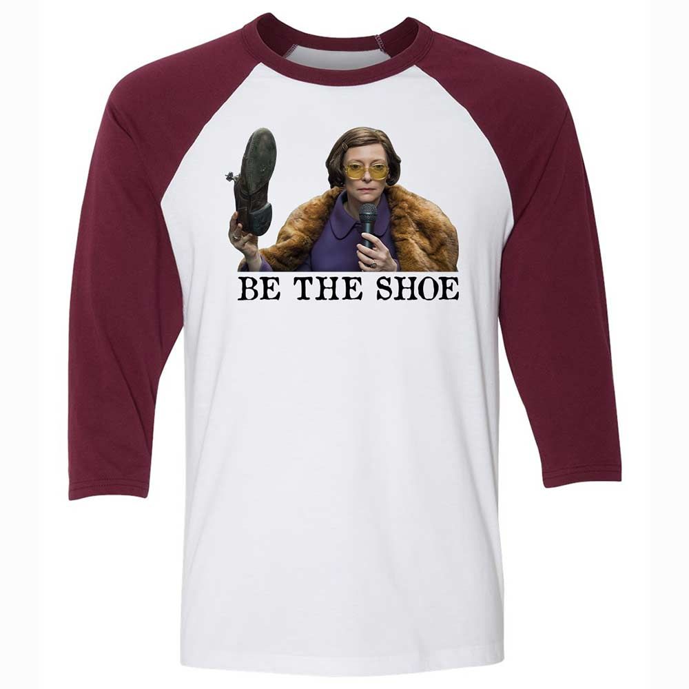 Be the Shoe - White/Maroon - 7
