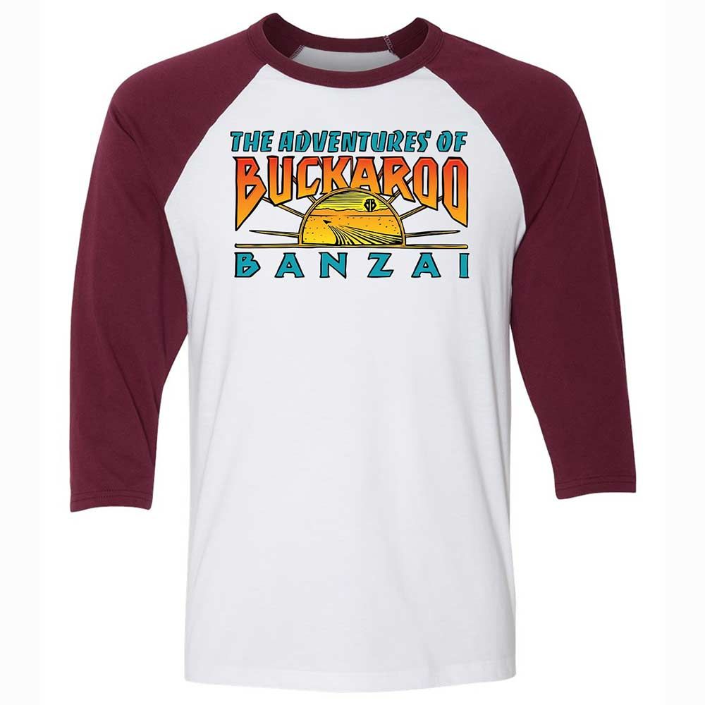 Buckaroo Banzai - White/Maroon - 7