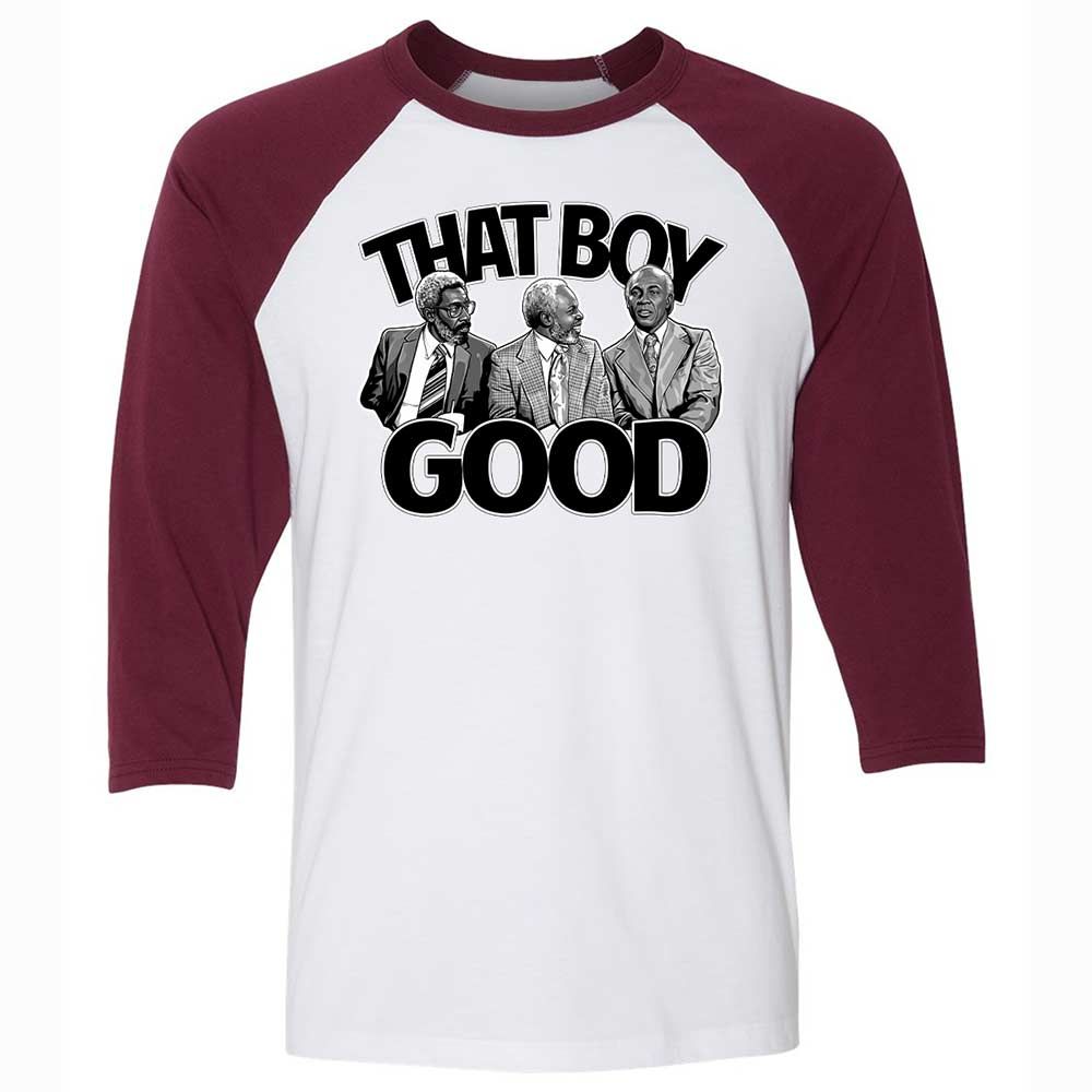 That boy good - White/Maroon - 7