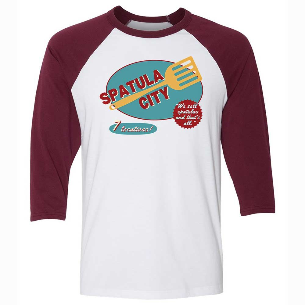 Spatula City - White/Maroon - 7