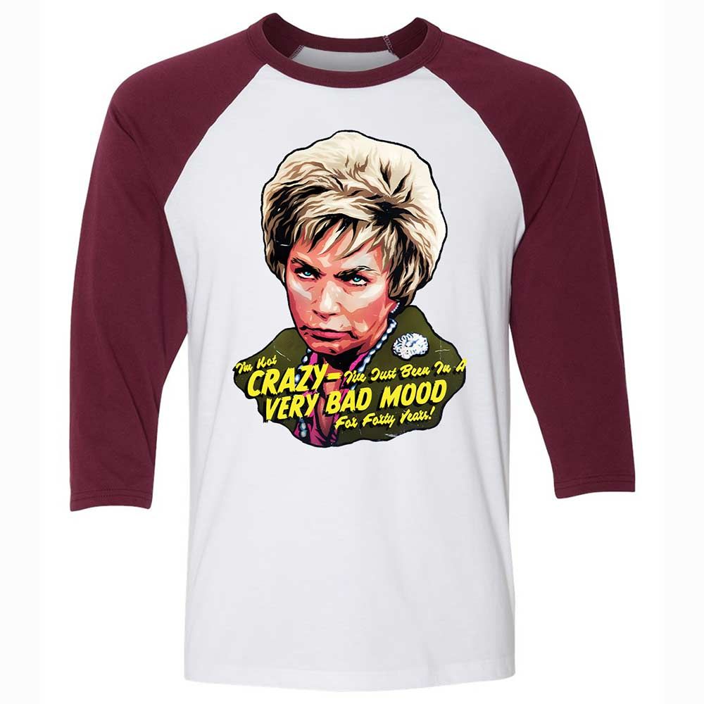 Unisex 3/4 Baseball Tee - AL11241Z - White/Maroon - 7