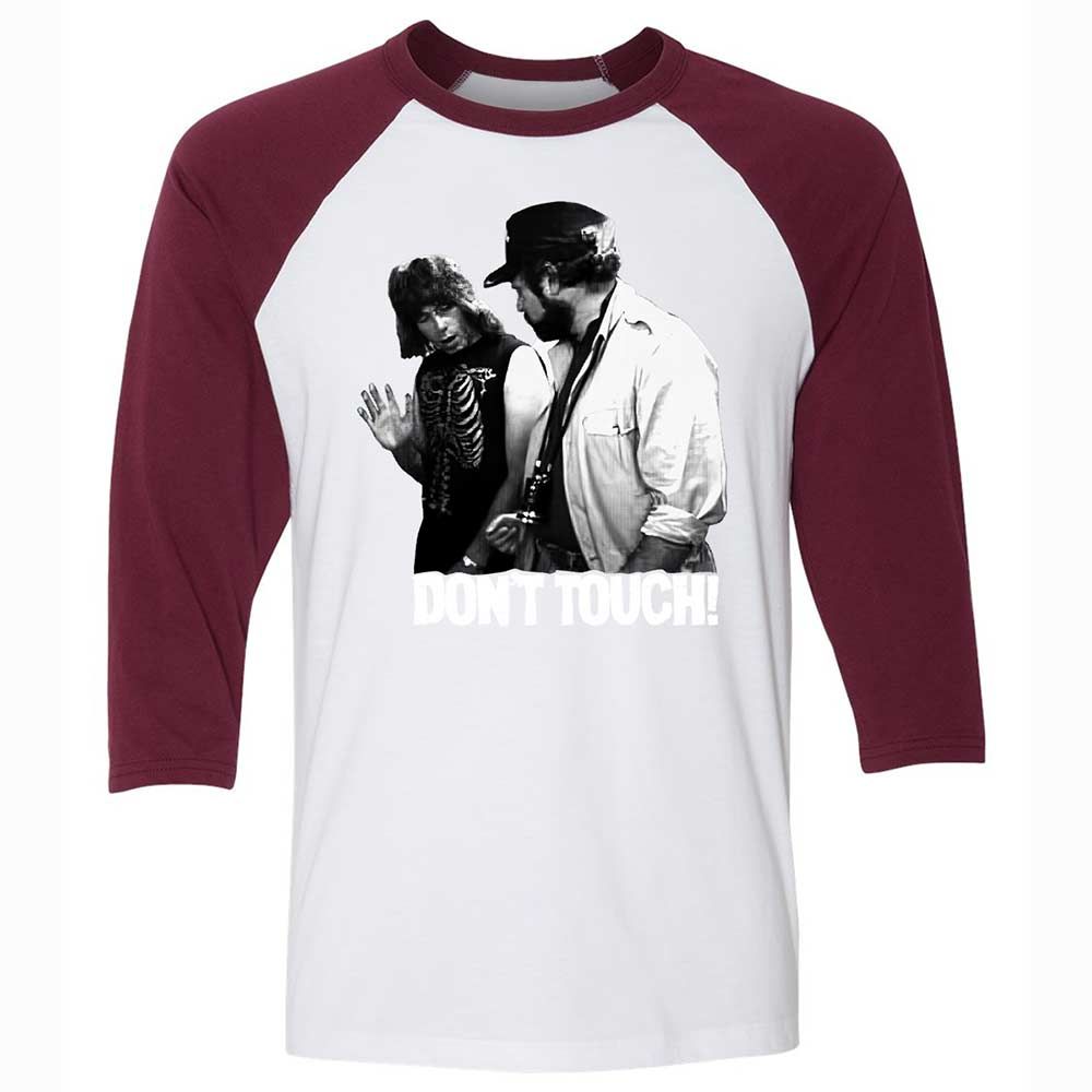 Don't Touch! - White/Maroon - 7
