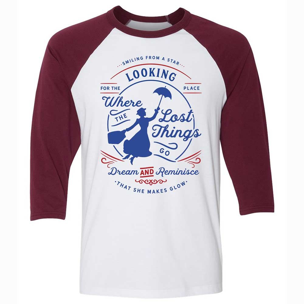 Unisex 3/4 Baseball Tee - 4FFJ1J7S - White/Maroon - 7