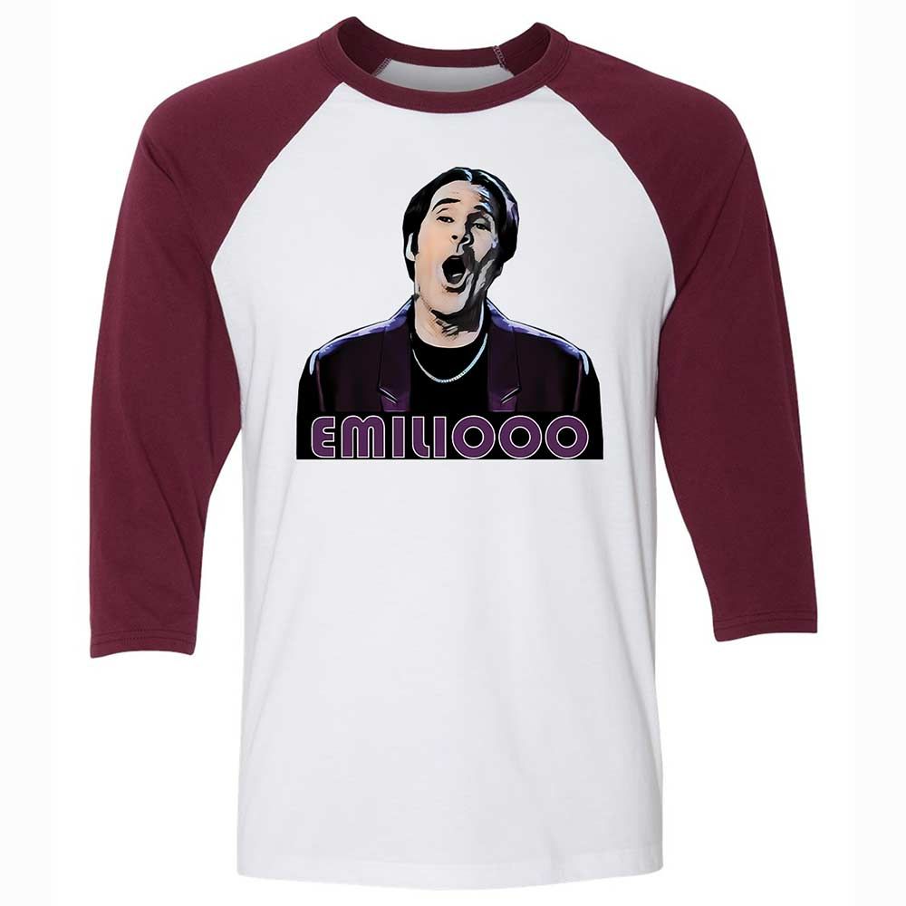 Emilio - White/Maroon - 7