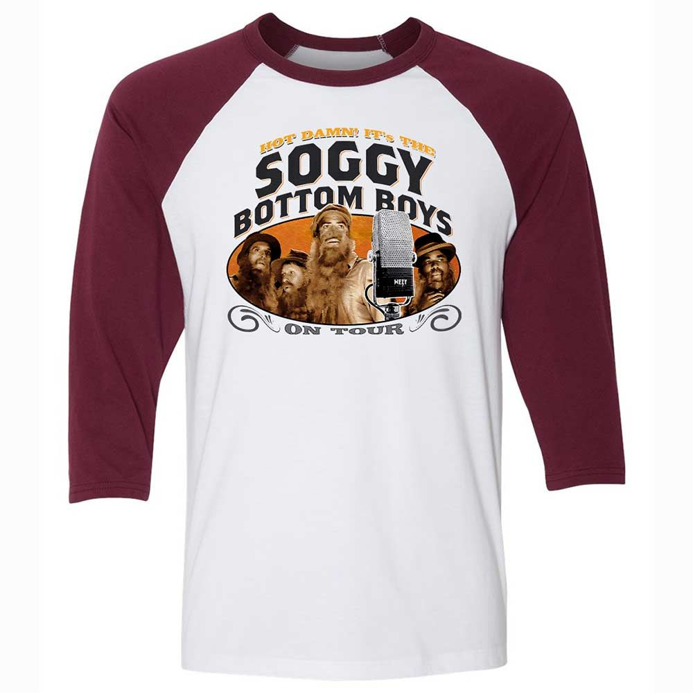 Soggy Bottom Boys - White/Maroon - 7